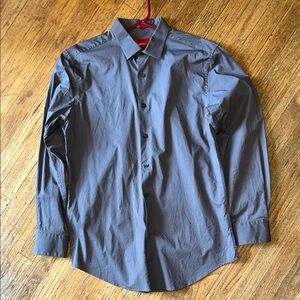 ALFANI SLEEK GRAY DRESS SHIRT